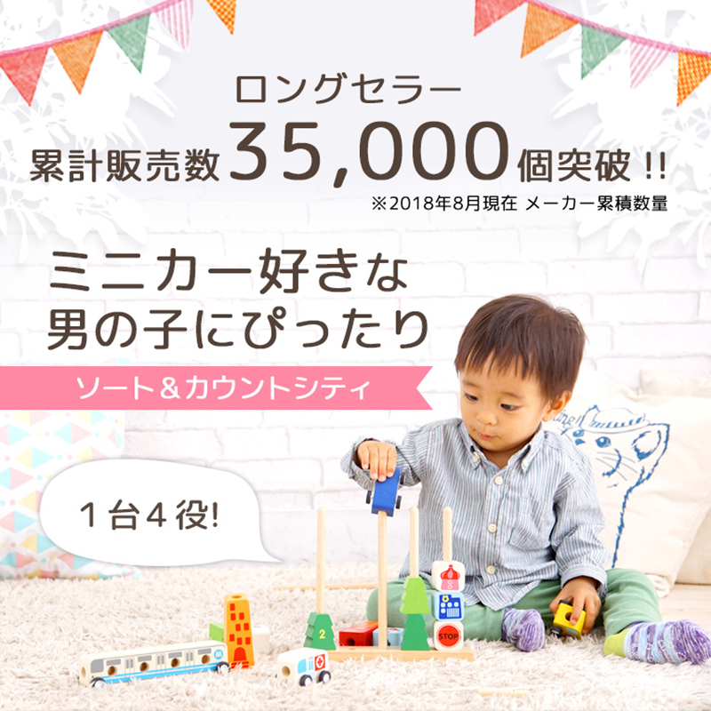 エデュテ ソートアンドカウントシティ