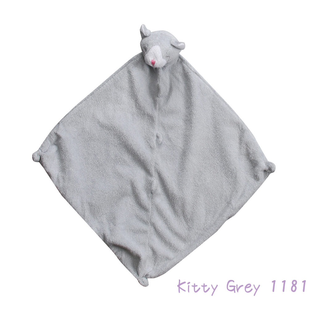 1181 kitty grey ネコグレー エンジェルディア ブランキー ぬいぐるみつき ミニブランケット