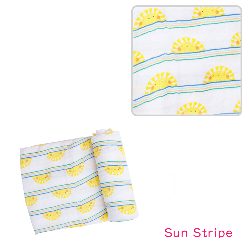 sun stripe サンストライプ ANGELDEAR エンジェルディア モスリンスワドル