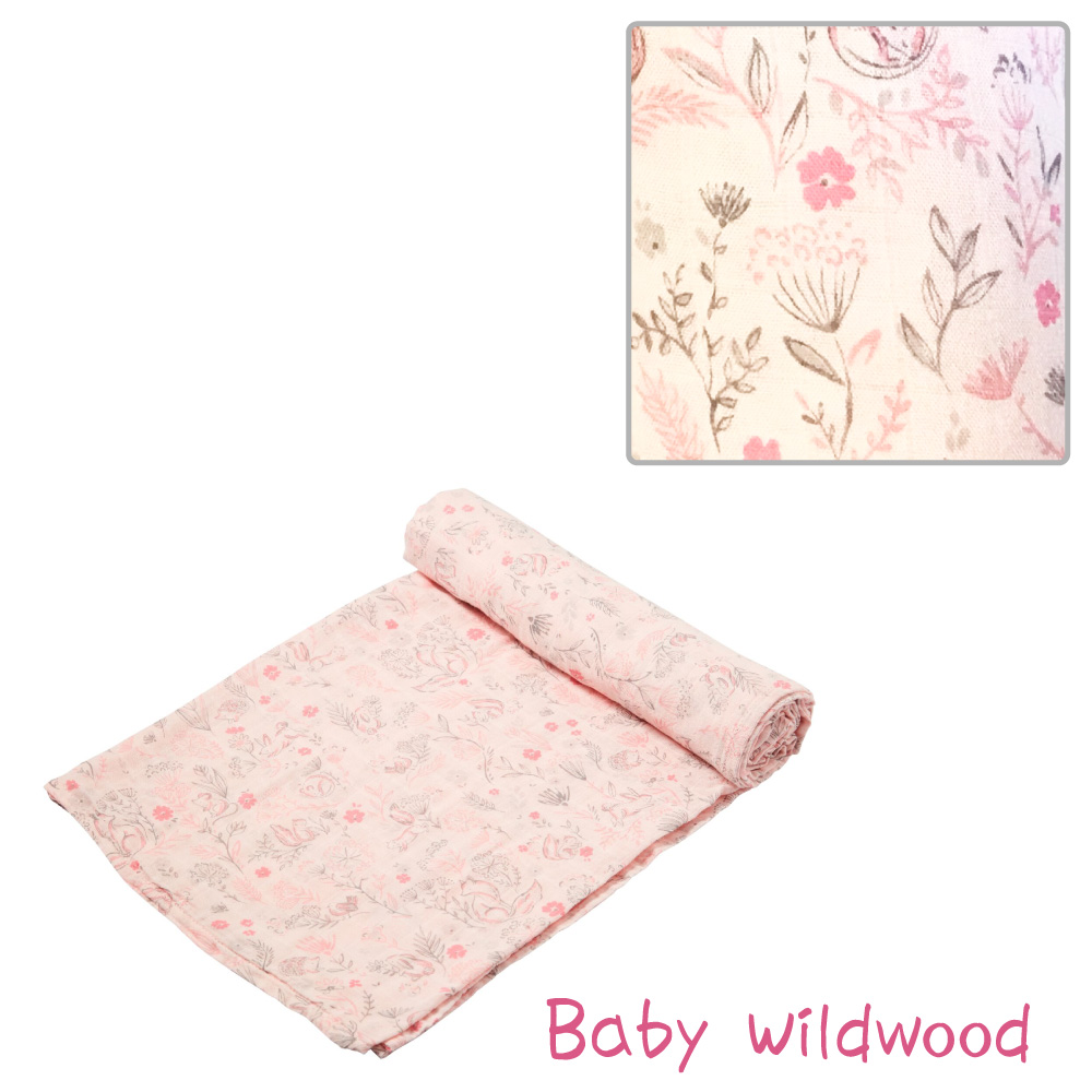 baby wildwood エンジェルディア モスリンスワドル